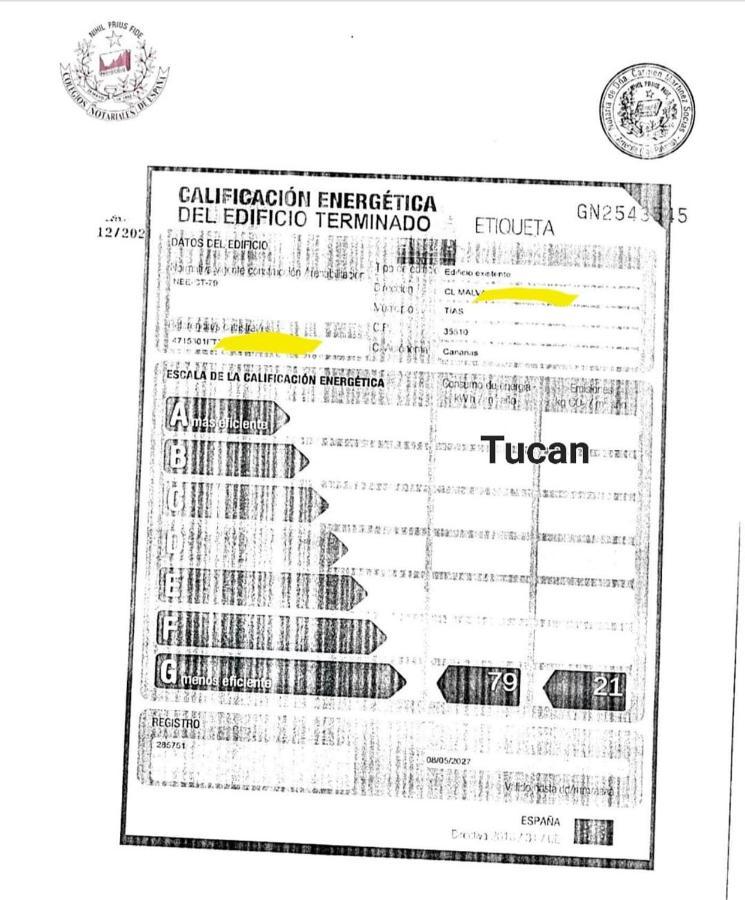 Vivienda Vacacional El Tucan Tías Екстериор снимка